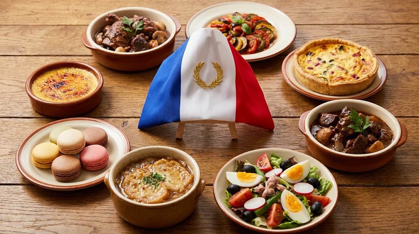 Franska recept: 20 klassiska rätter från Frankrike